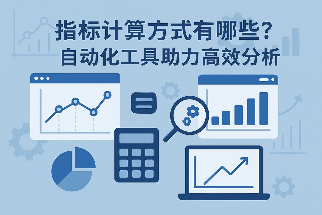 指标计算方式有哪些？自动化工具助力高效分析