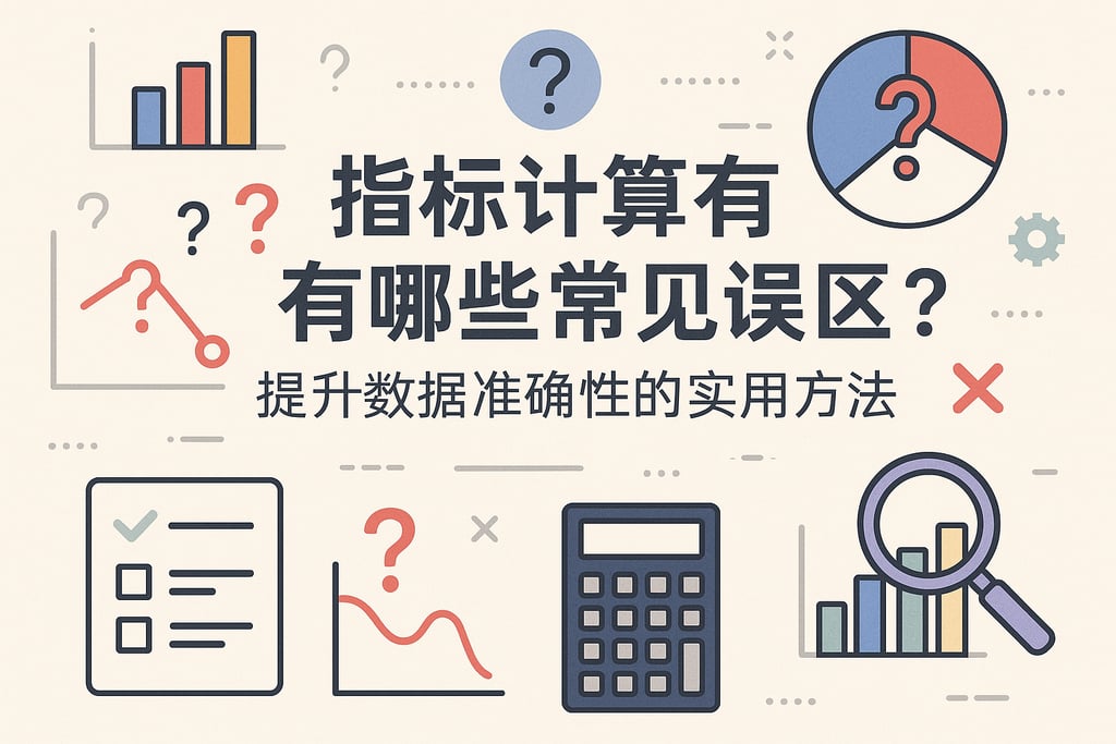 指标计算有哪些常见误区？提升数据准确性的实用方法