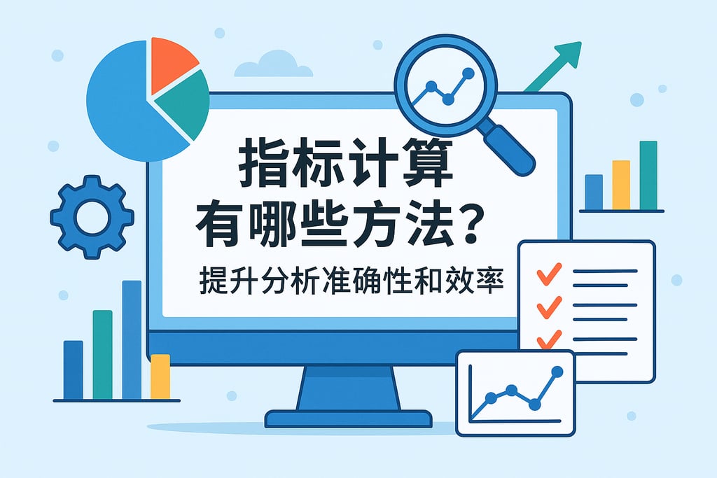 指标计算有哪些方法？提升分析准确性和效率