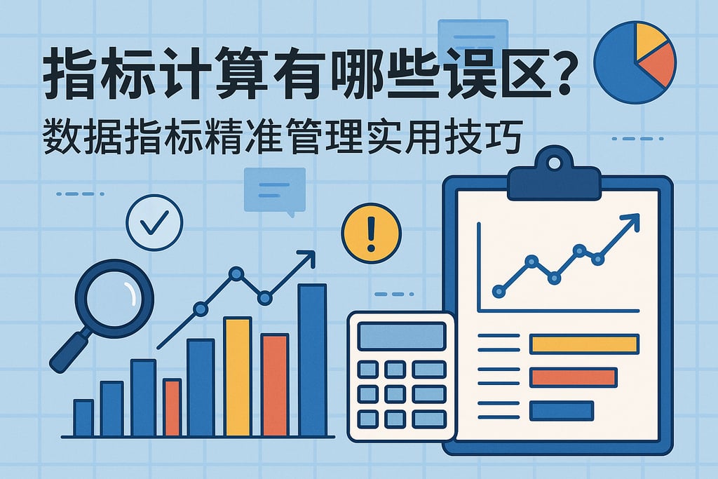 指标计算有哪些误区？数据指标精准管理实用技巧