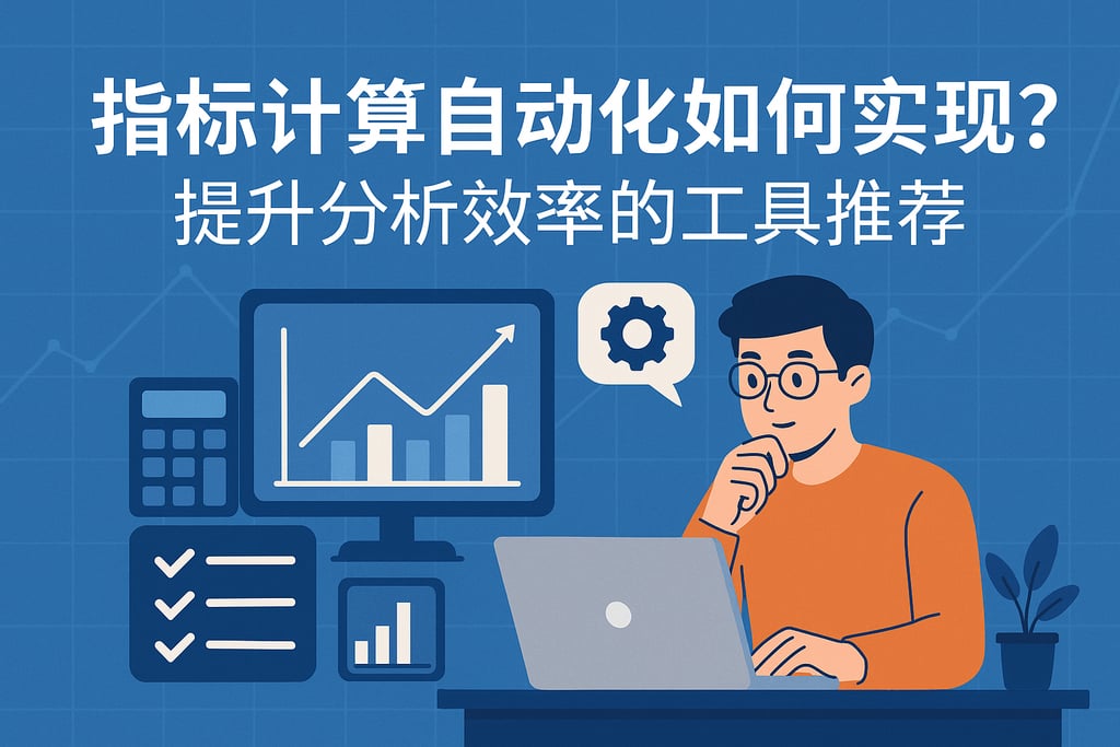 指标计算自动化如何实现？提升分析效率的工具推荐