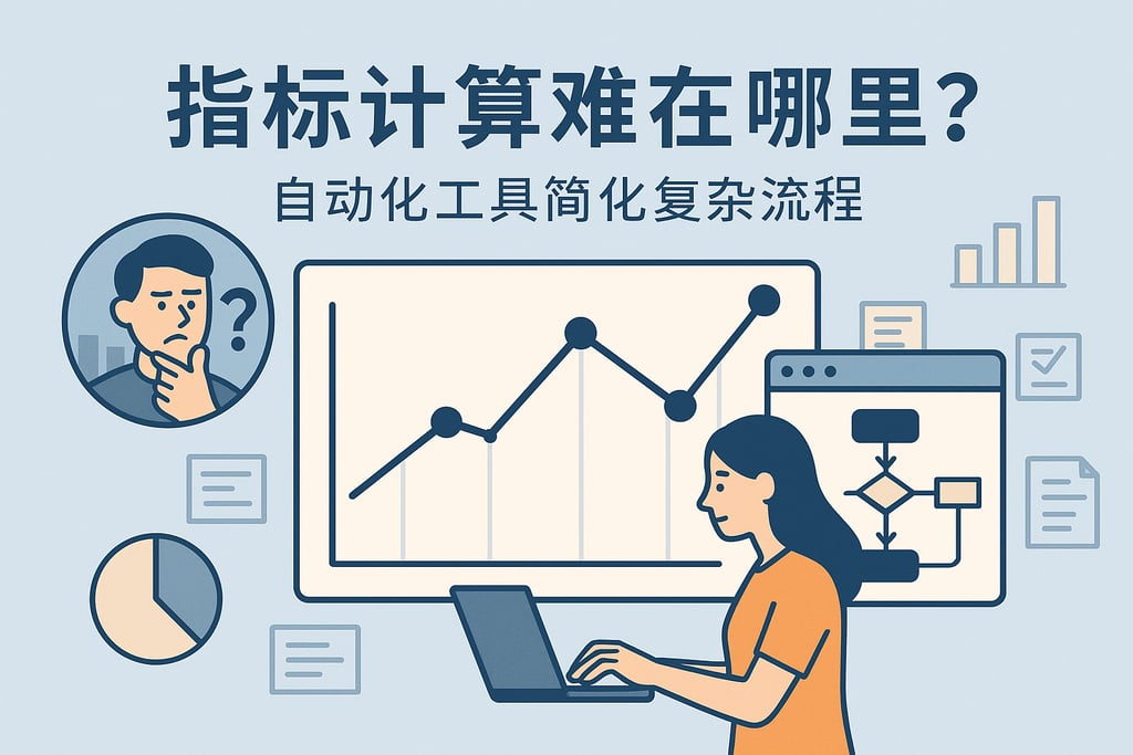 指标计算难在哪里？自动化工具简化复杂流程