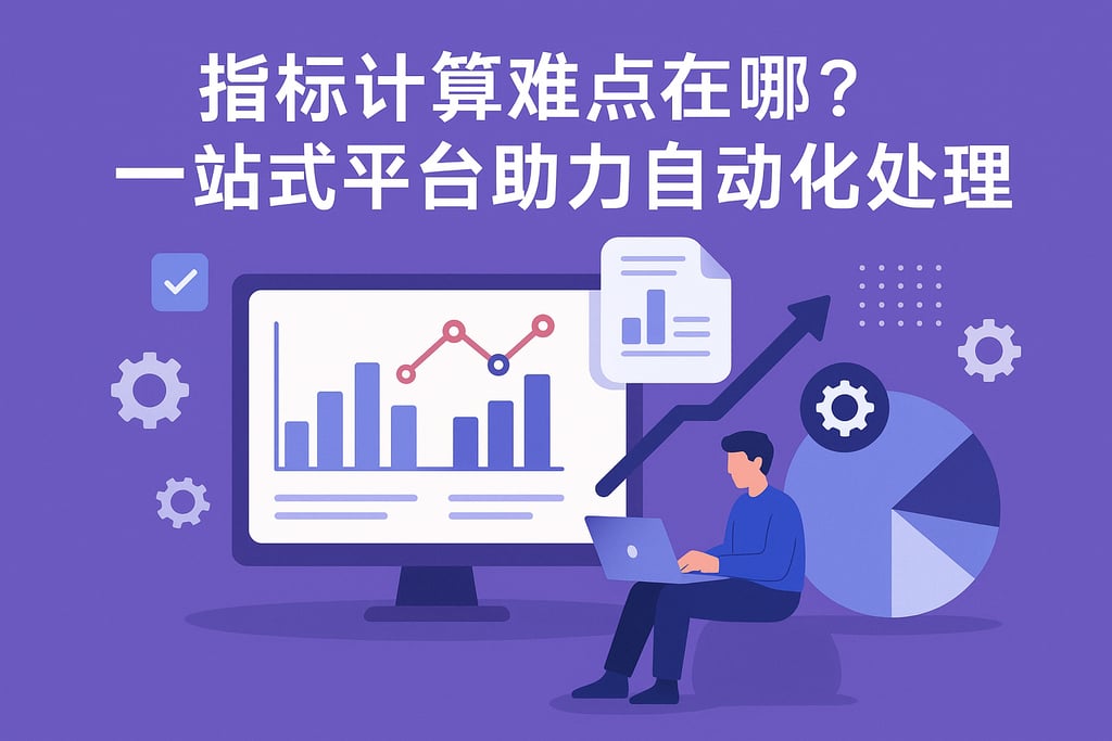 指标计算难点在哪？一站式平台助力自动化处理