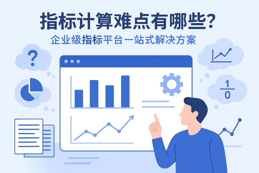 指标计算难点有哪些？企业级指标平台一站式解决方案