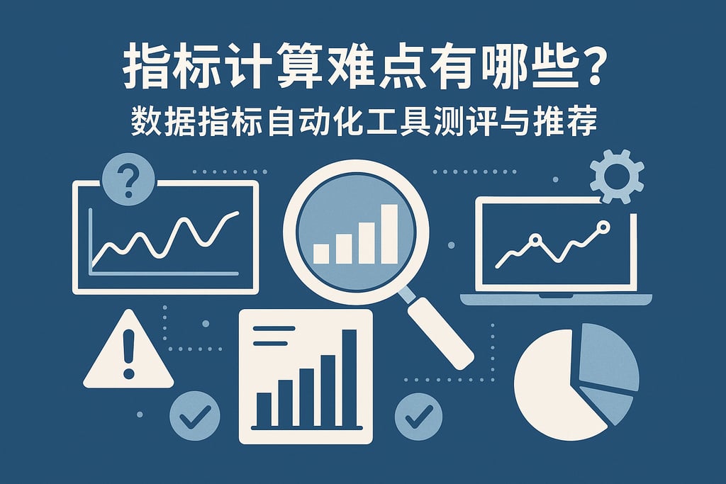 指标计算难点有哪些？数据指标自动化工具测评与推荐