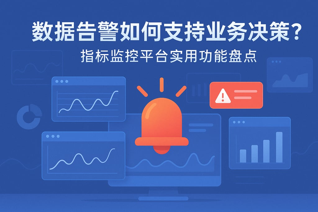 数据告警如何支持业务决策？指标监控平台实用功能盘点