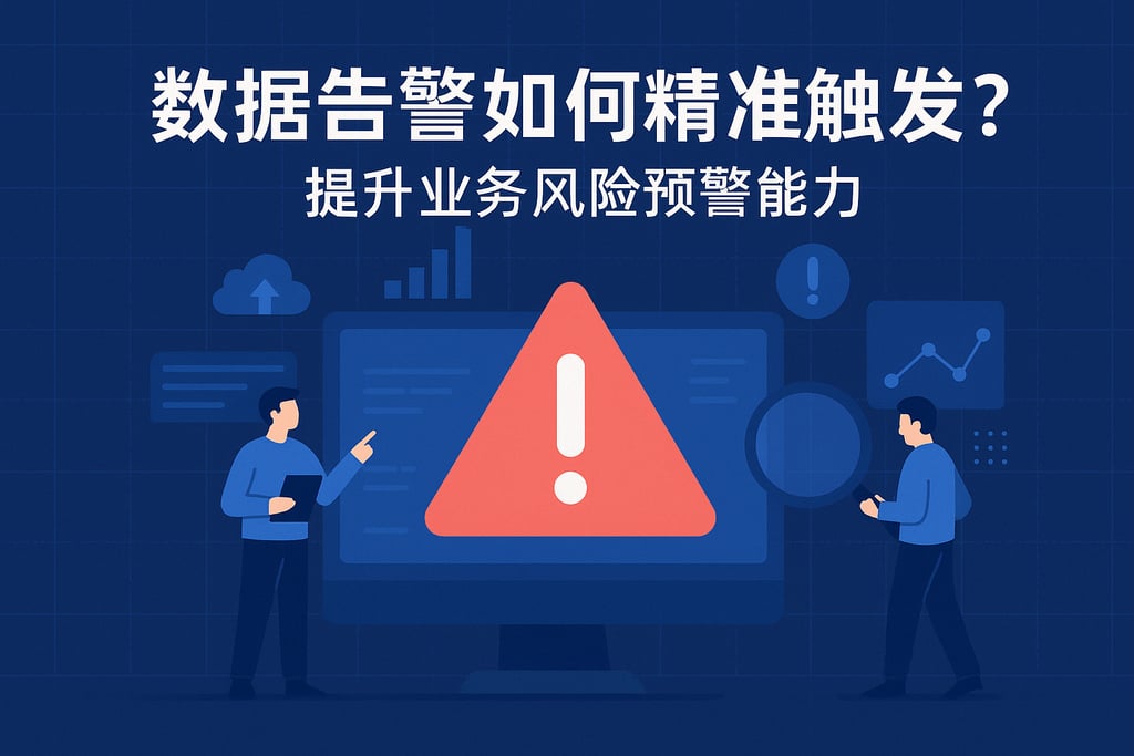 数据告警如何精准触发？提升业务风险预警能力