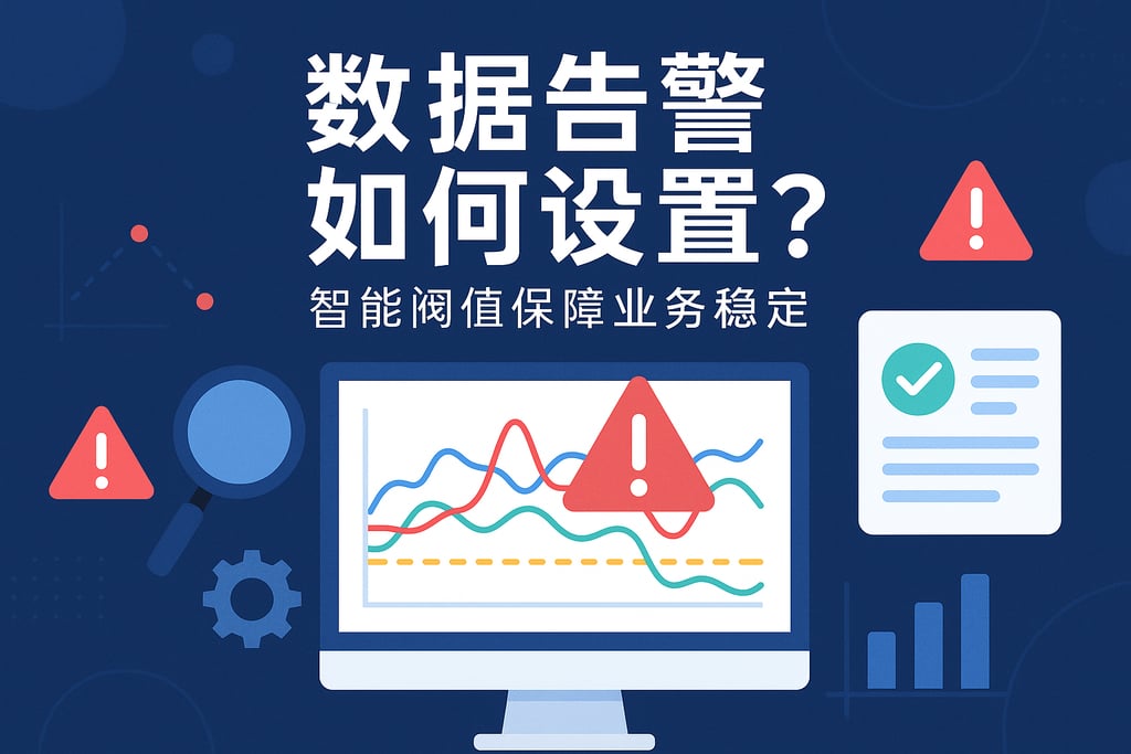数据告警如何设置？智能阈值保障业务稳定