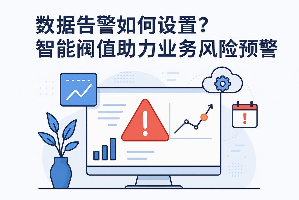数据告警如何设置？智能阈值助力业务风险预警