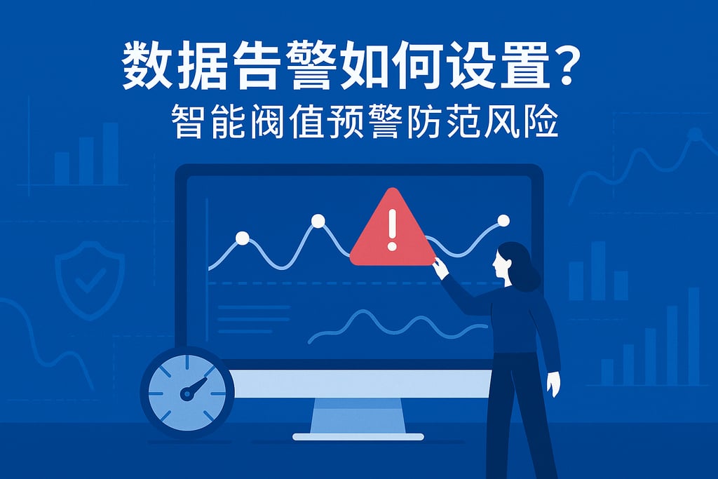 数据告警如何设置？智能阈值预警防范风险