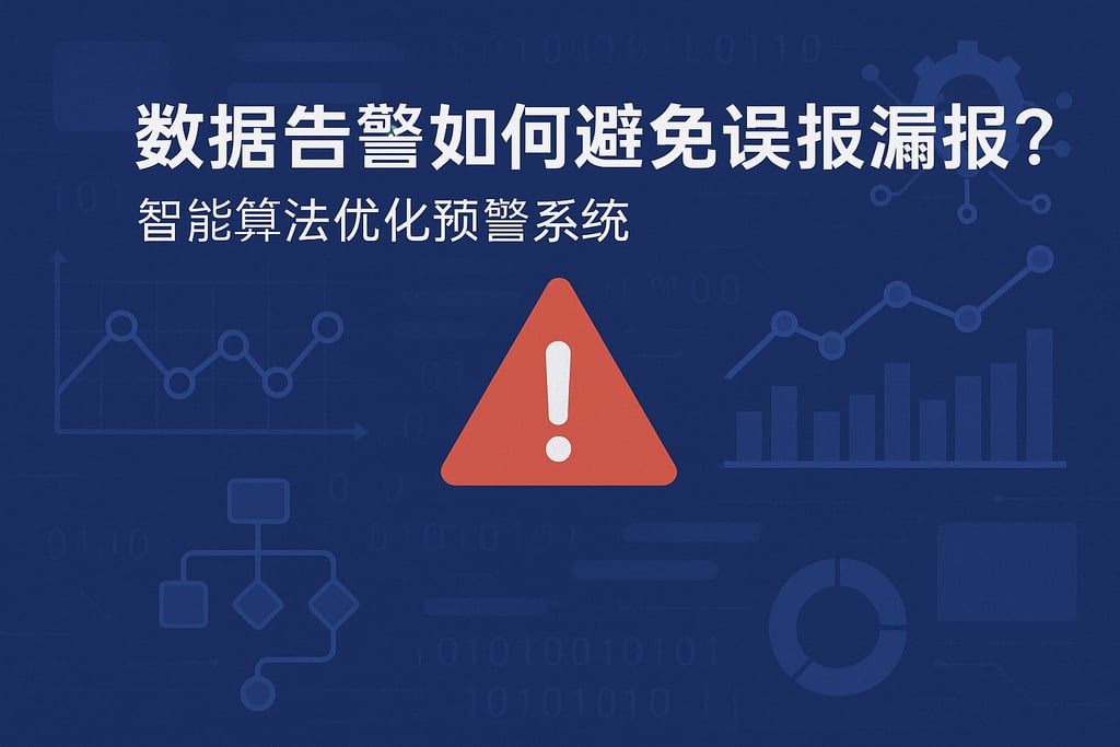 数据告警如何避免误报漏报？智能算法优化预警系统