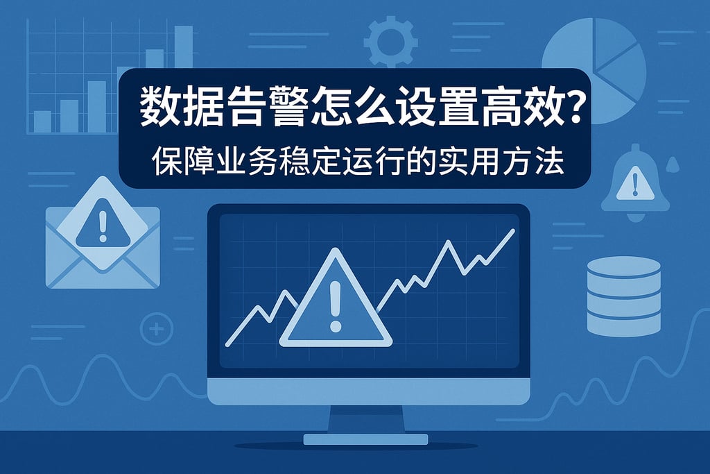 数据告警怎么设置高效？保障业务稳定运行的实用方法