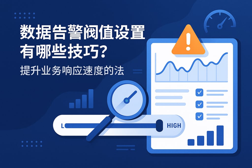 数据告警阈值设置有哪些技巧？提升业务响应速度的方法