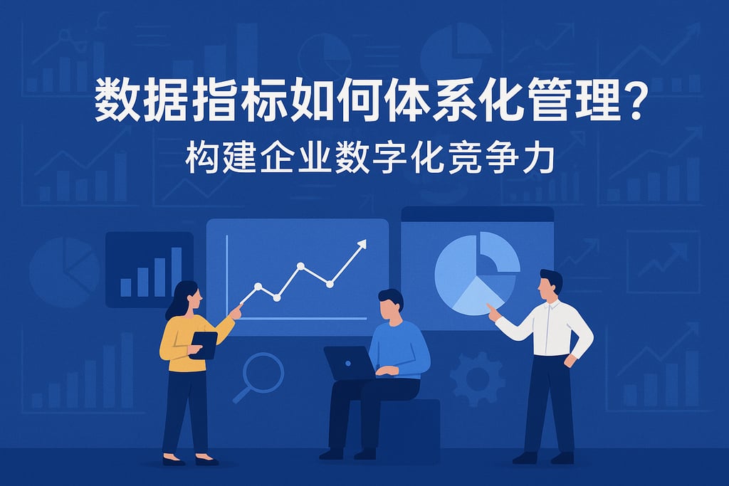 数据指标如何体系化管理？构建企业数字化竞争力