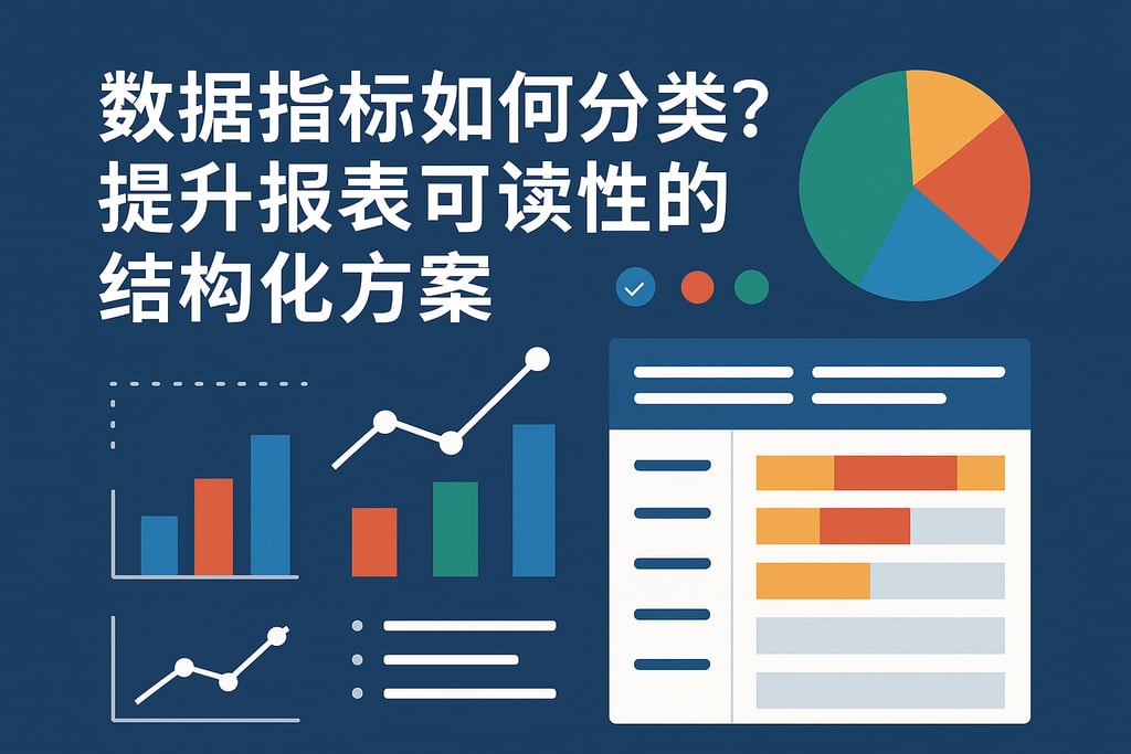 数据指标如何分类？提升报表可读性的结构化方案