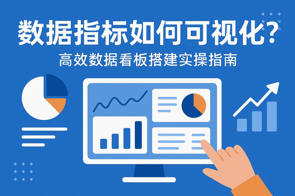 数据指标如何可视化？高效数据看板搭建实操指南