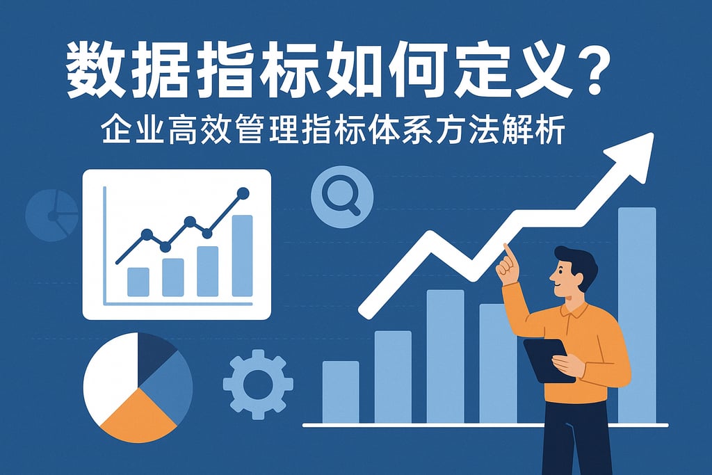 数据指标如何定义？企业高效管理指标体系方法解析