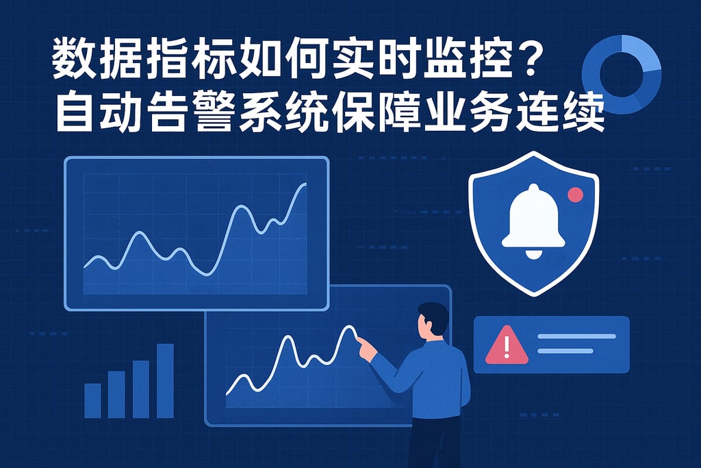 数据指标如何实时监控？自动告警系统保障业务连续