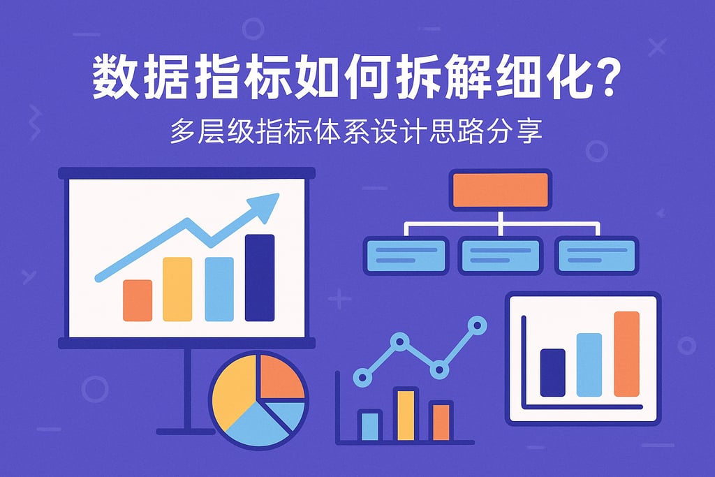数据指标如何拆解细化？多层级指标体系设计思路分享