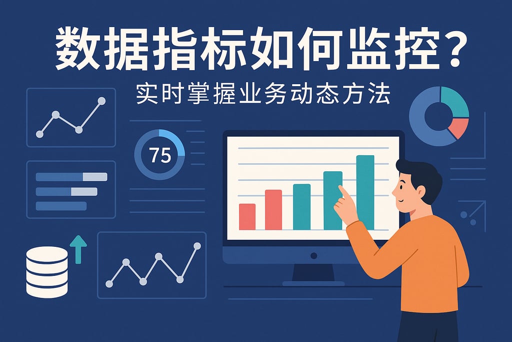 数据指标如何监控？实时掌握业务动态方法