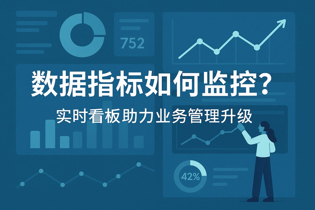 数据指标如何监控？实时看板助力业务管理升级