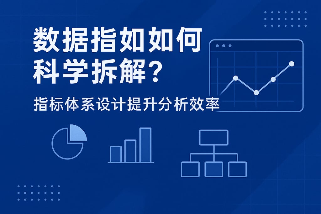 数据指标如何科学拆解？指标体系设计提升分析效率