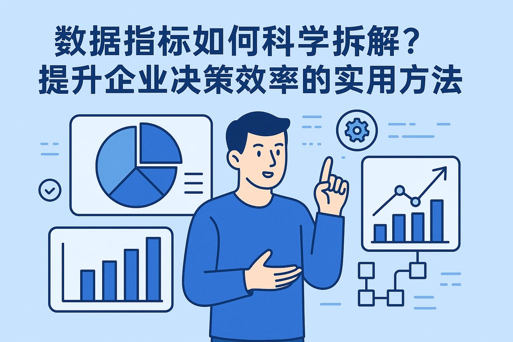 数据指标如何科学拆解？提升企业决策效率的实用方法