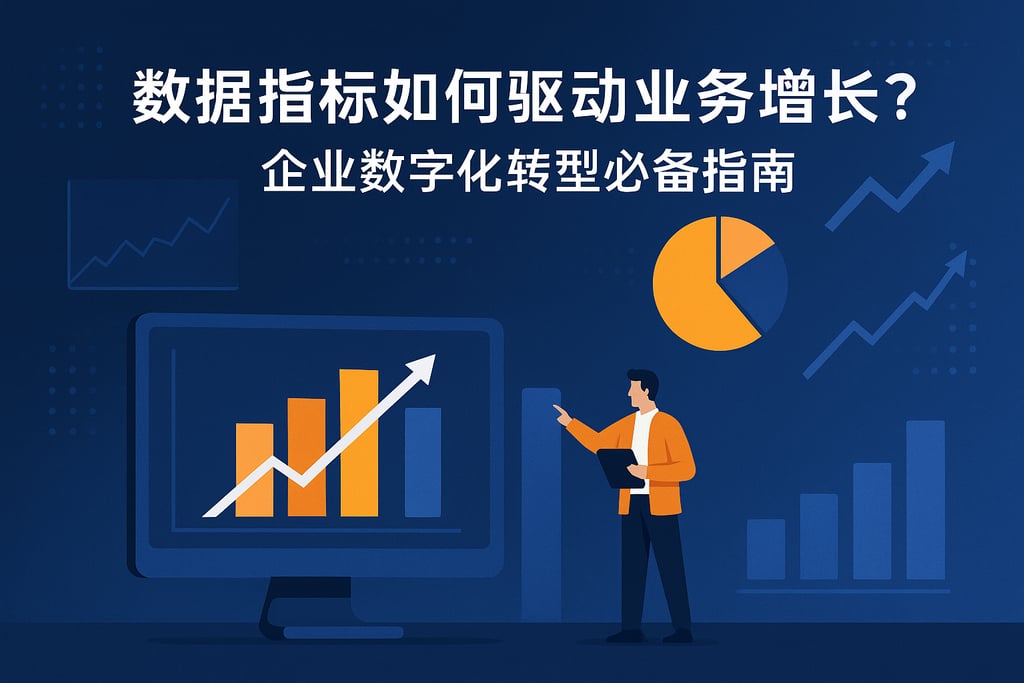 数据指标如何驱动业务增长？企业数字化转型必备指南