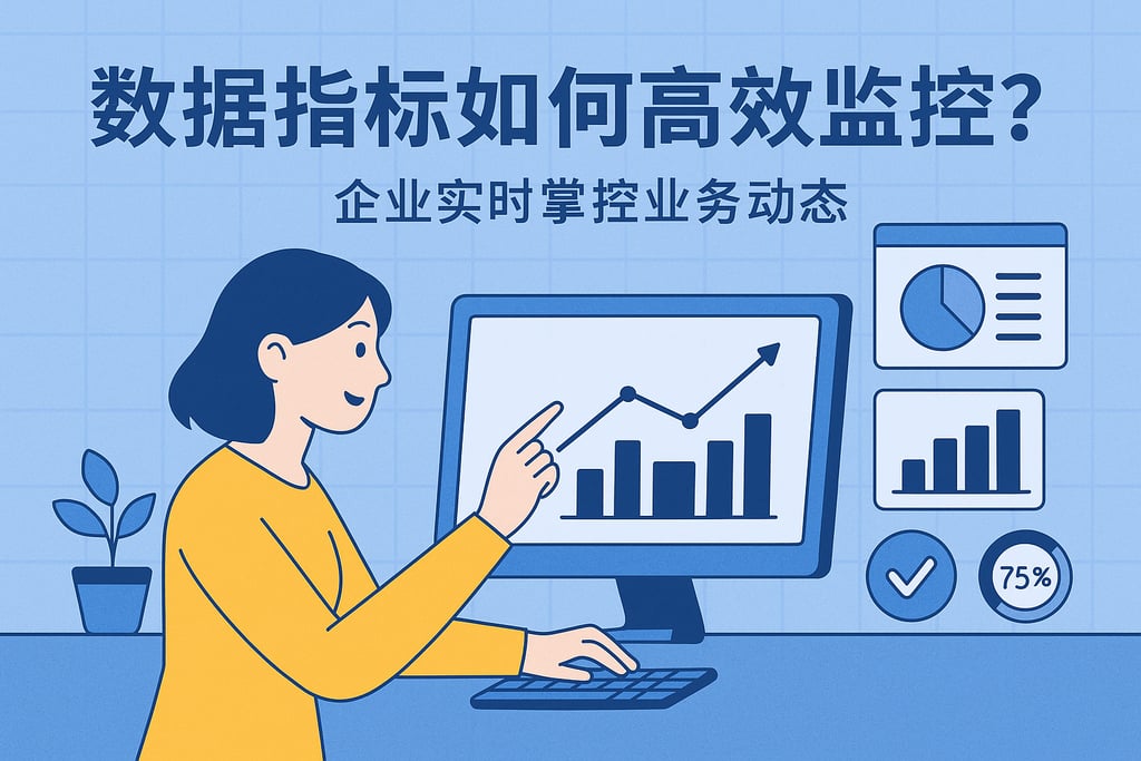 数据指标如何高效监控？企业实时掌控业务动态