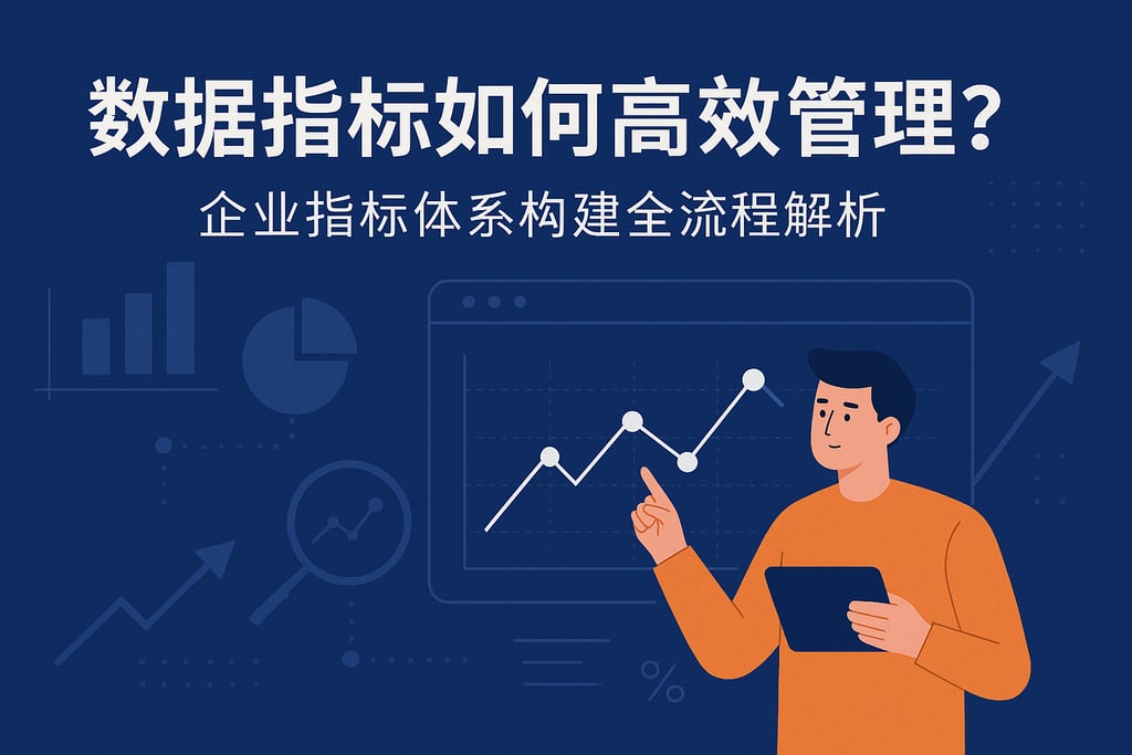 数据指标如何高效管理？企业指标体系构建全流程解析