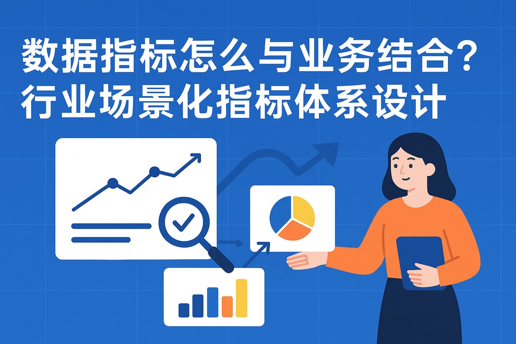 数据指标怎么与业务结合？行业场景化指标体系设计