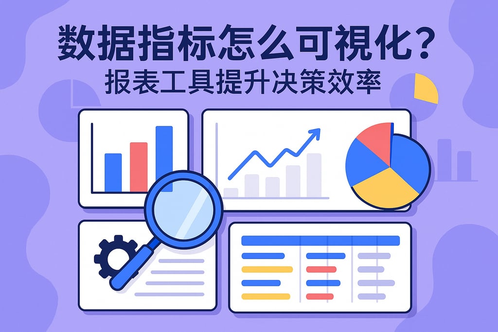 数据指标怎么可视化？报表工具提升决策效率