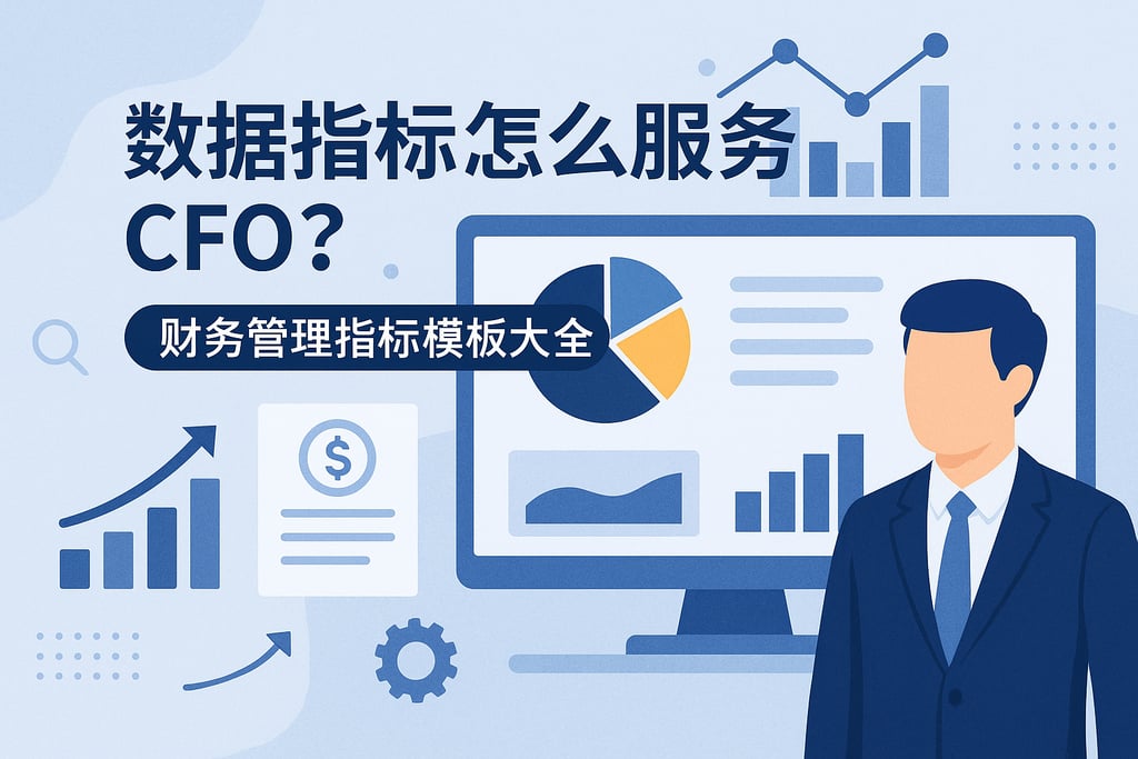 数据指标怎么服务CFO？财务管理指标模板大全