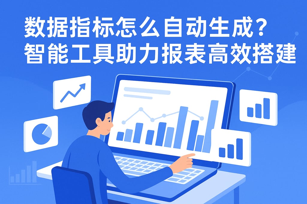 数据指标怎么自动生成？智能工具助力报表高效搭建