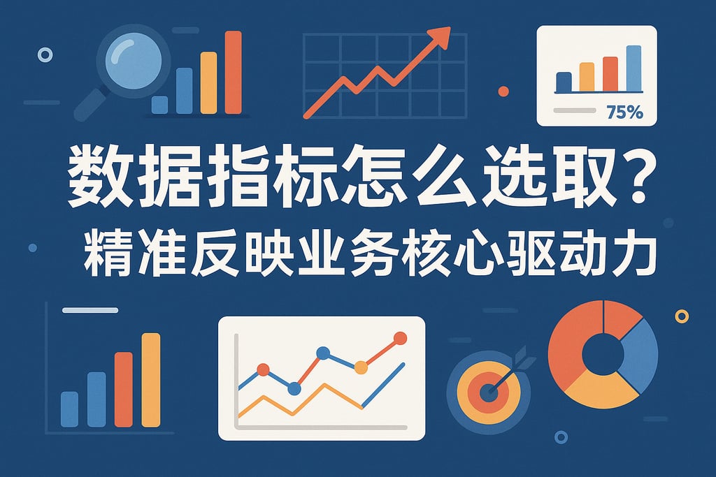 数据指标怎么选取？精准反映业务核心驱动力