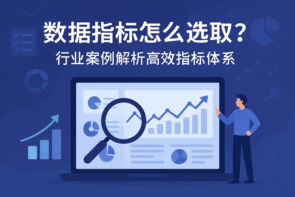 数据指标怎么选取？行业案例解析高效指标体系