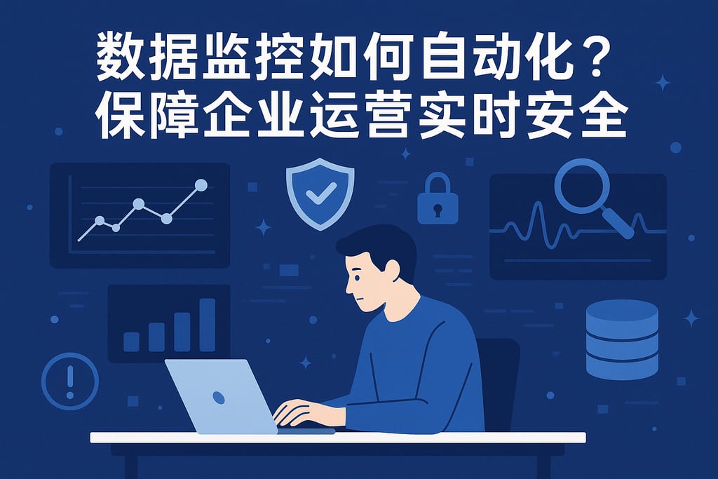 数据监控如何自动化？保障企业运营实时安全