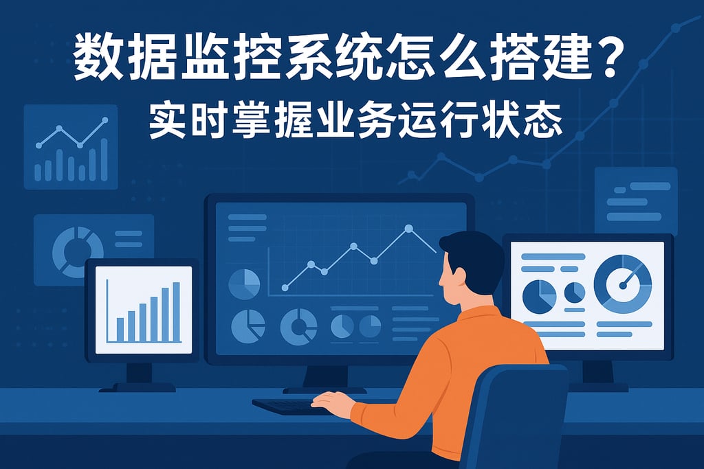 数据监控系统怎么搭建？实时掌握业务运行状态