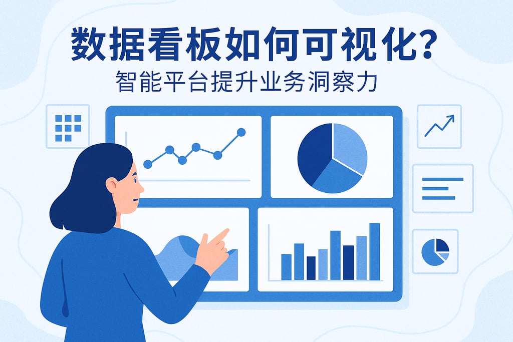 数据看板如何可视化？智能平台提升业务洞察力