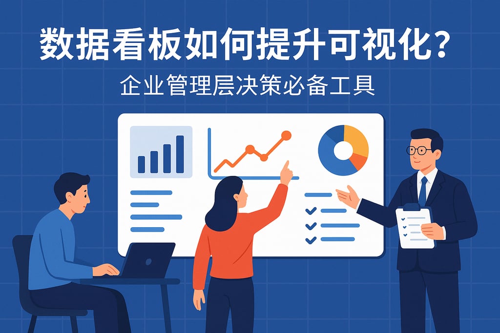 数据看板如何提升可视化？企业管理层决策必备工具