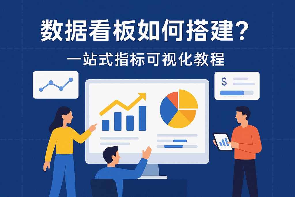 数据看板如何搭建？一站式指标可视化教程