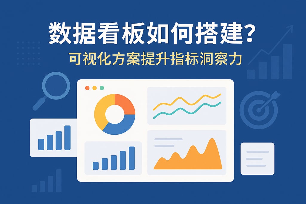 数据看板如何搭建？可视化方案提升指标洞察力