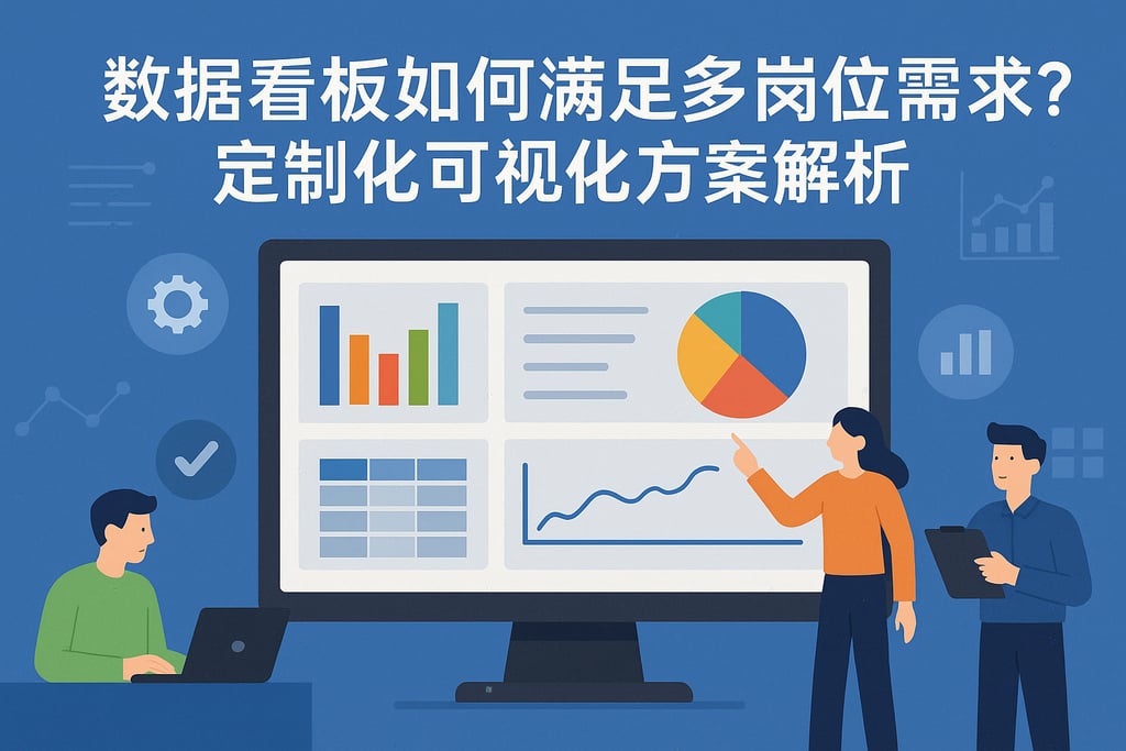 数据看板如何满足多岗位需求？定制化可视化方案解析
