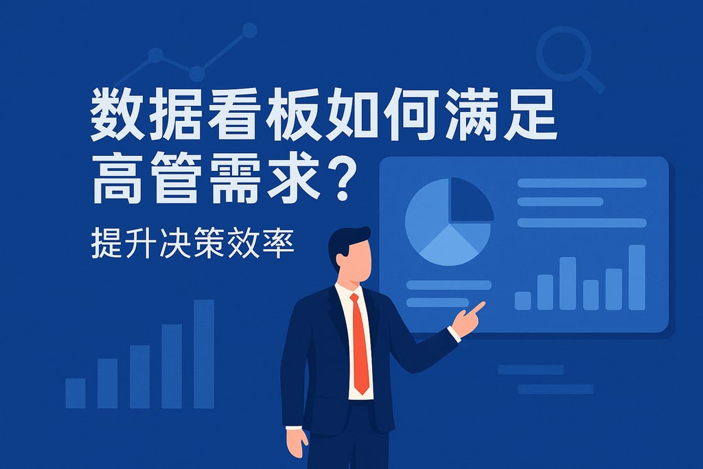 数据看板如何满足高管需求？提升决策效率