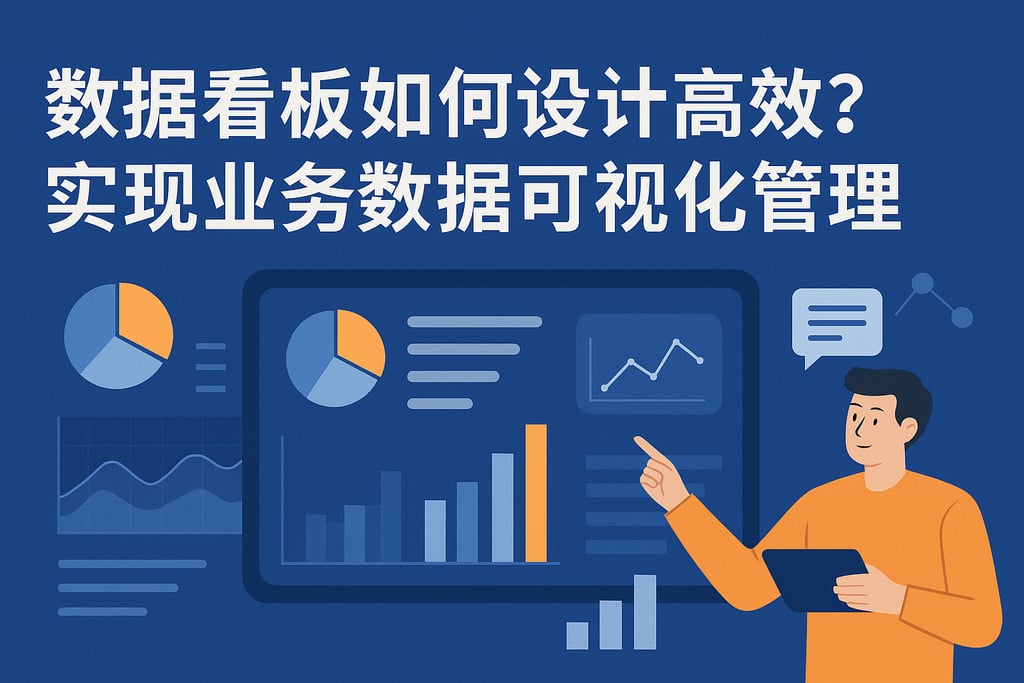 数据看板如何设计高效？实现业务数据可视化管理