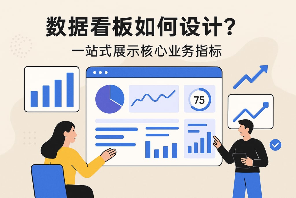 数据看板如何设计？一站式展示核心业务指标