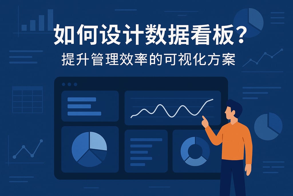 数据看板如何设计？提升管理效率的可视化方案