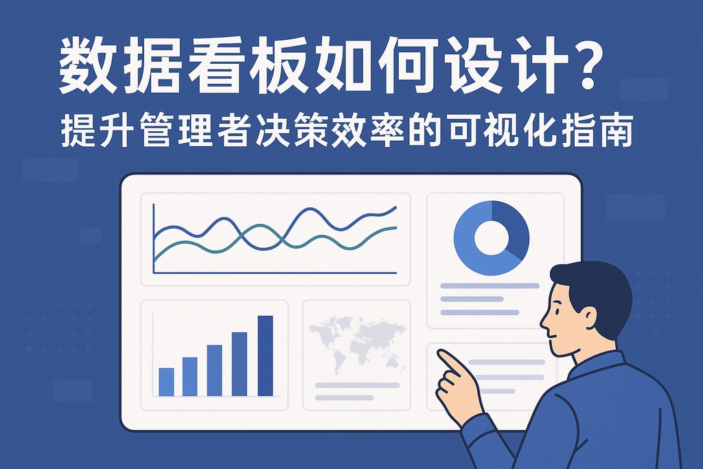 数据看板如何设计？提升管理者决策效率的可视化指南
