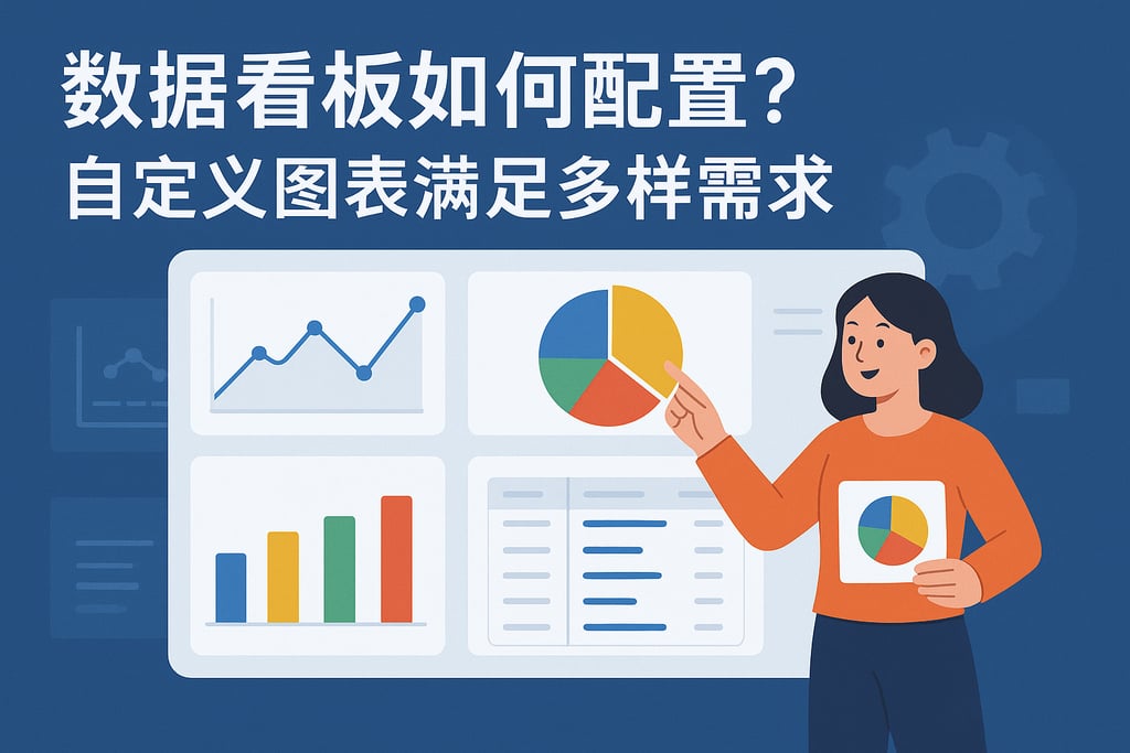 数据看板如何配置？自定义图表满足多样需求