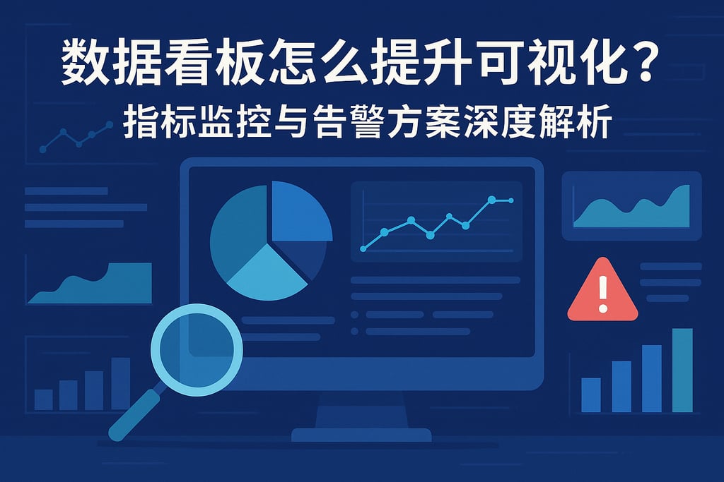 数据看板怎么提升可视化？指标监控与告警方案深度解析